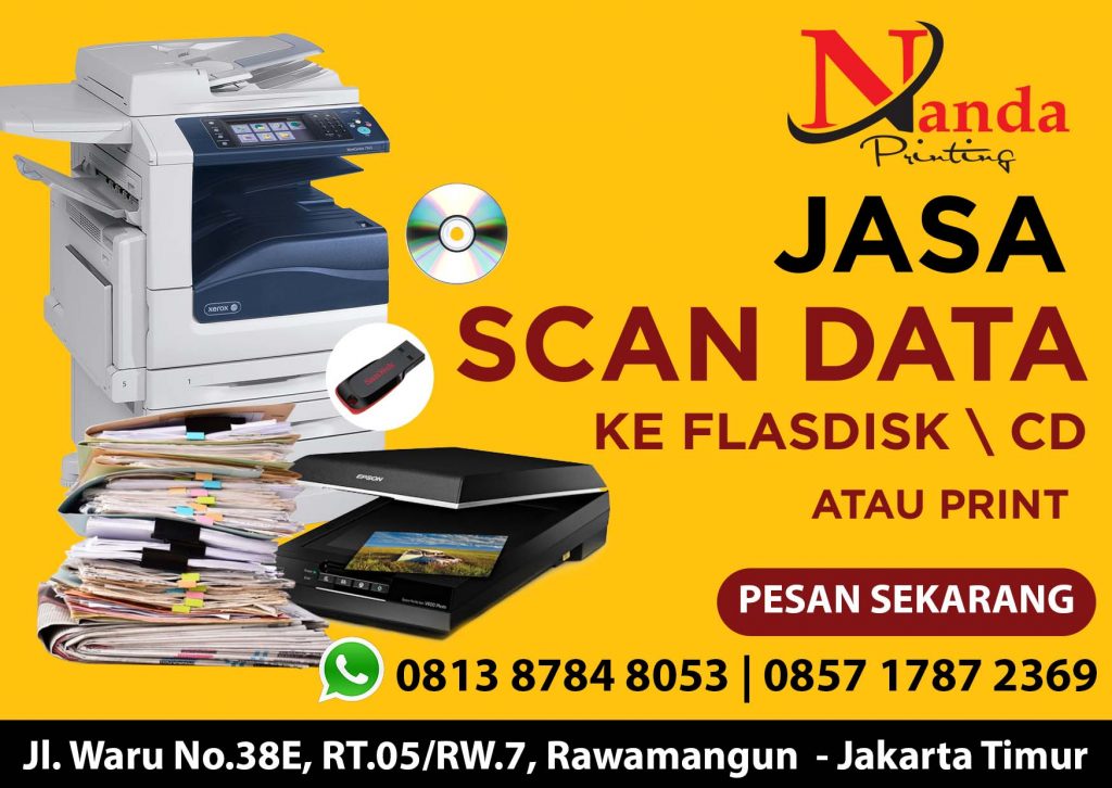 Harga Scan File JASA SCAN DATA / DOKUMEN MURAH 24 JAM JAKARTA - Nanda Printing