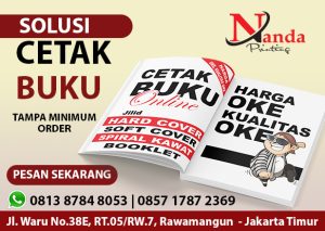CETAK BUKU SATUAN, CETAK BUKU SUPER CEPAT