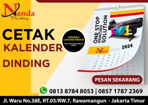 Kalender dinding Tahun 2024